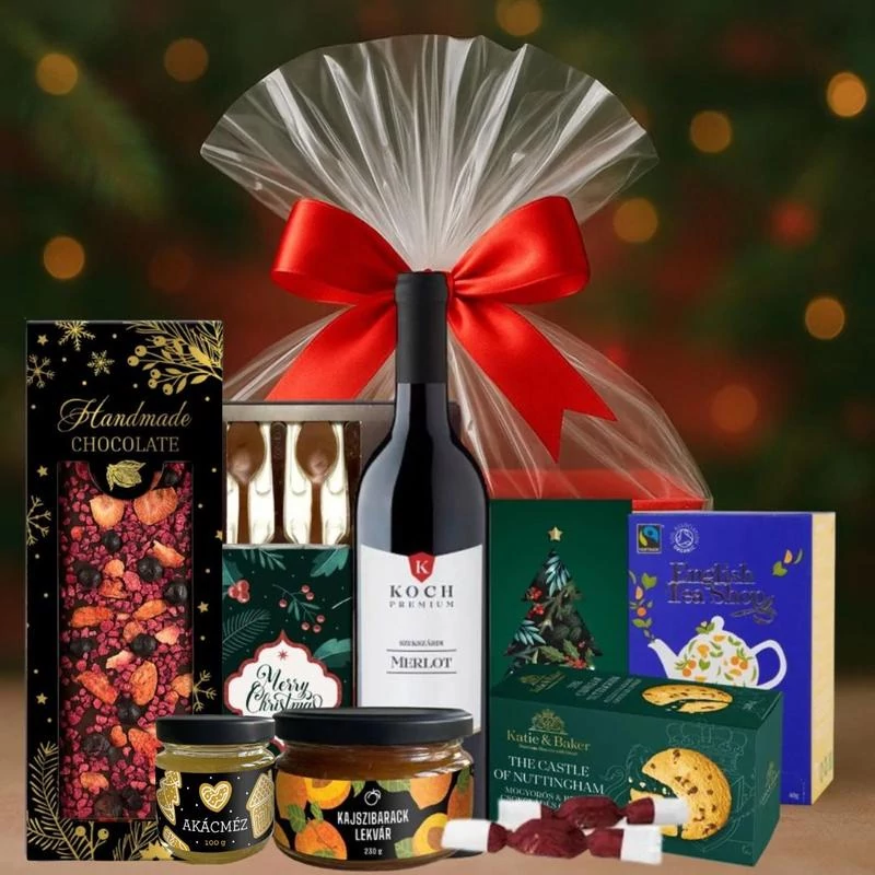 Céges karácsonyi ajándékcsomag