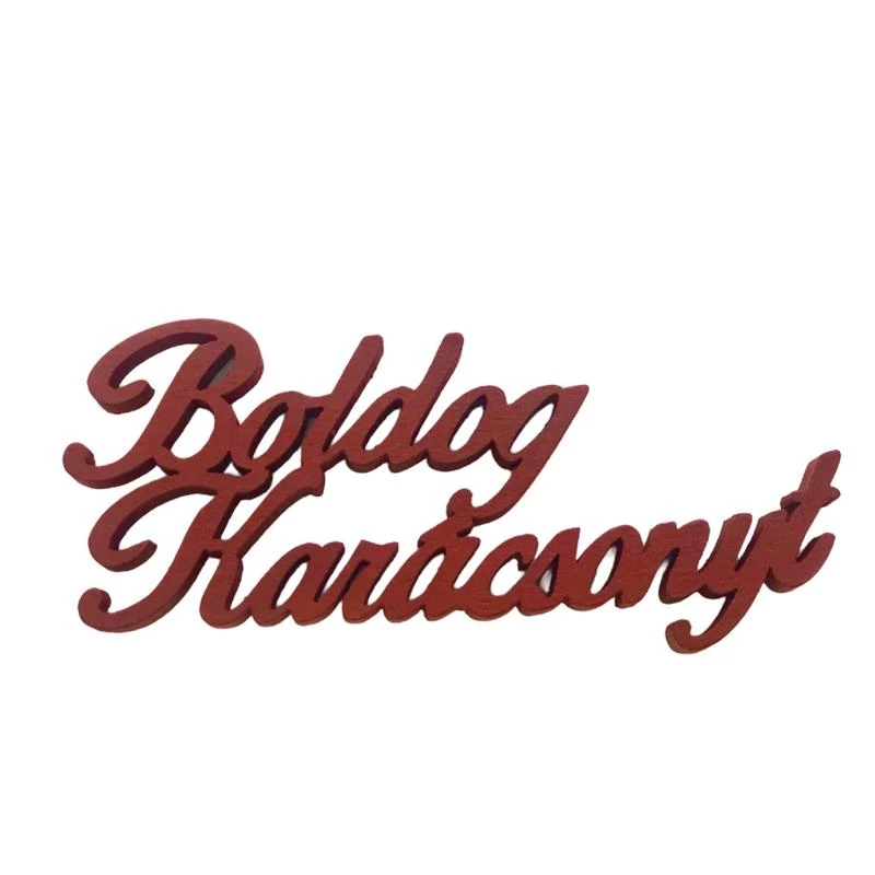 Boldog Karácsonyt  táblácska