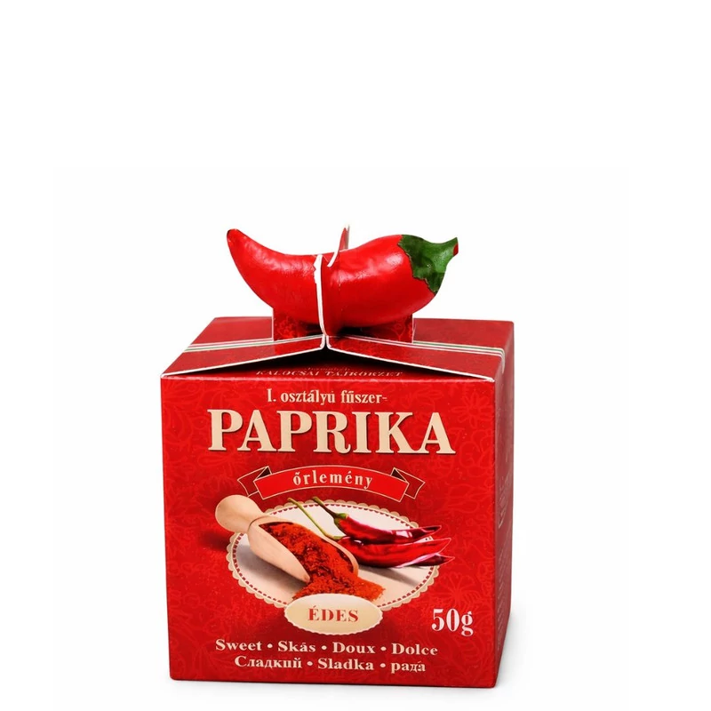 Díszdobozos édes őrölt paprika