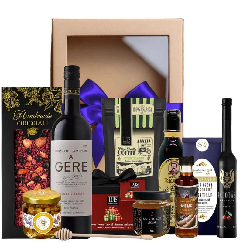 Gourmet válogatás ajándékcsomag