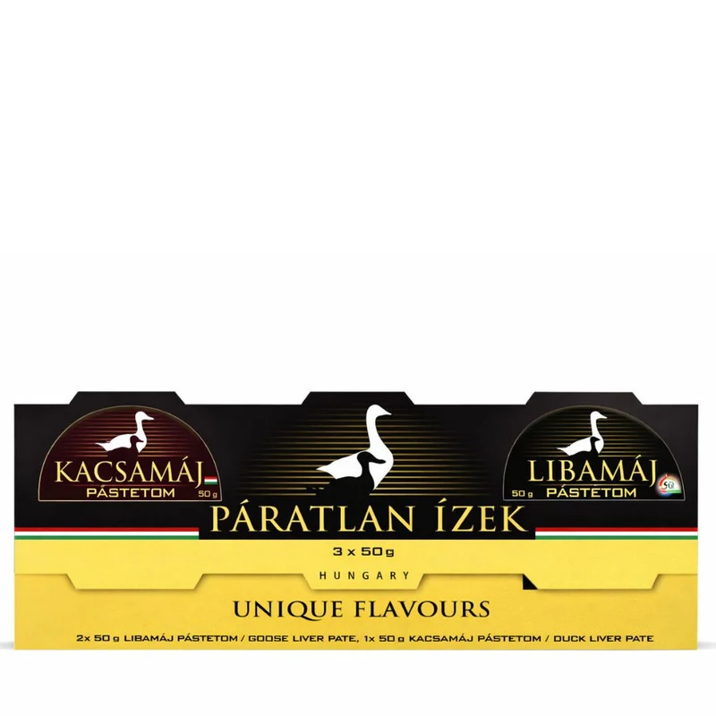 Liba és kacsamáj válogatás ajándékba