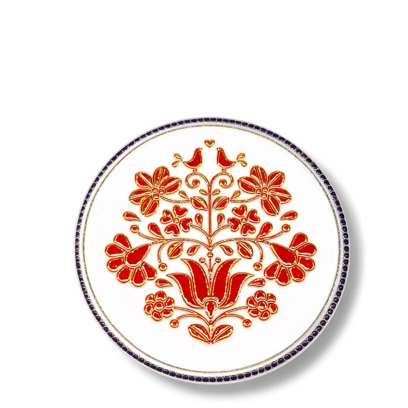 Magyaros kerámia hűtőmágnes