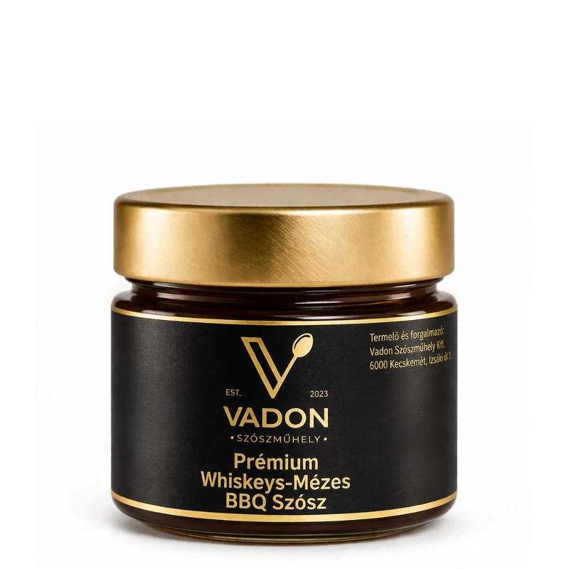 BBQ szósz mézzel és whiskyvel ízesítve