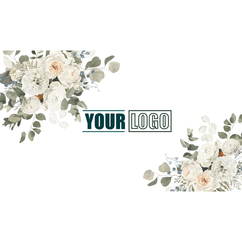 Logózott kártya - Választható mintával