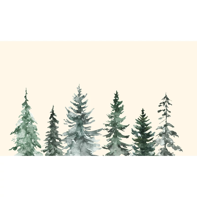 Üdvözlőkártya - Pine tree