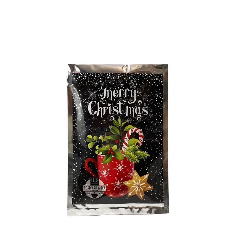 Karácsonyi tea képeslap ajándékküldéshez